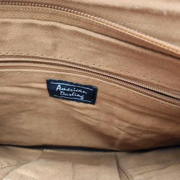 American Darling Envelope Hair-On Genuine Leather Western Purse -‎ ADBGZ141BKW - Picture 4 of 4